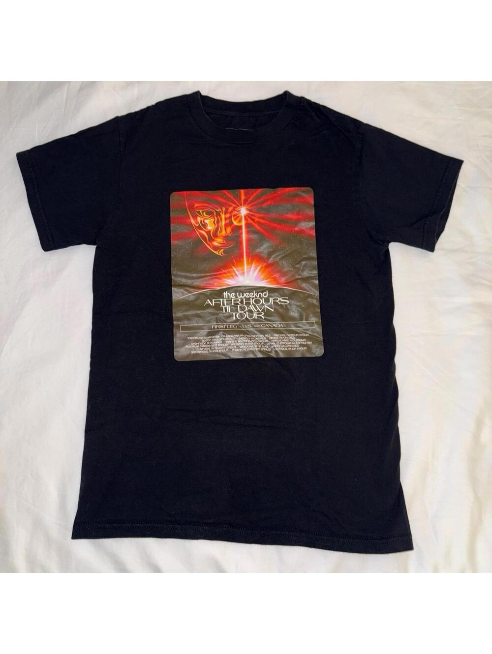 The Weeknd After Hours Tour Concert Tee 2022 Small